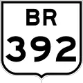 BR-392 shield}}