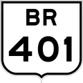 BR-401 shield}}