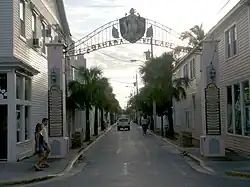 Petronia Street entrance on Duval Street