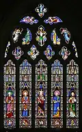 East Window showing Christ with the Four Evangelists