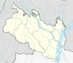 Dahagram is located in Rangpur division
