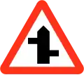 Staggered junction ahead
