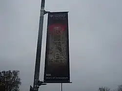 2009 Banner celebrating 800 years of University of Cambridge