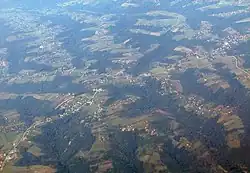 Barajevo from air