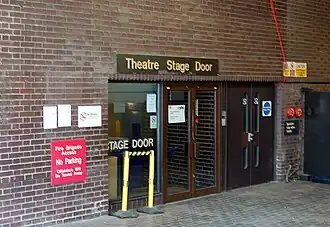 The Barbican Centre stage door