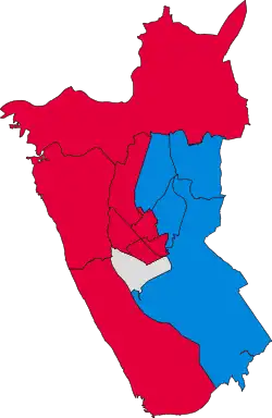 2003 results map