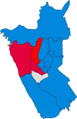 2006 results map