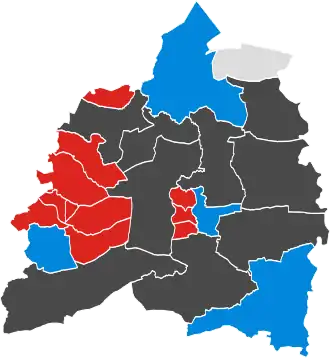 2010 results map