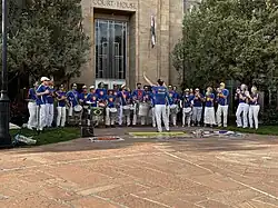 Bateria Alegria Performing on Pearl Street in Boulder, Colorado