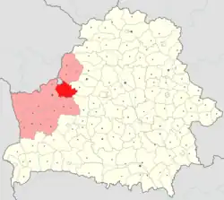 Location of Iwye district