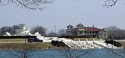James Scott Fountain and Belle Isle Casino