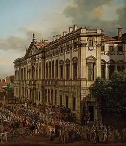 Krasiński Palace, the seat of the Court of Cassation