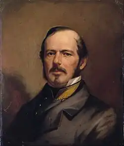 Portrait of Joseph Eggleston Johnston (c. 1860 - 1861), oil.