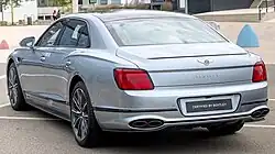 V8, rear view