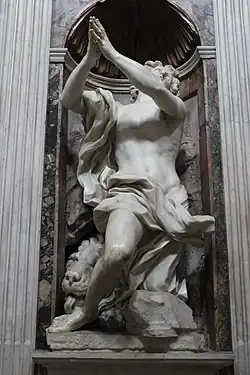 The statue of Daniel by Bernini