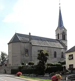 The church in Beyren-lès-Sierck