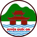 Official seal of Quốc Oai district