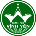Official seal of Vĩnh Yên