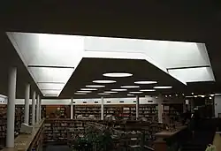 library interior