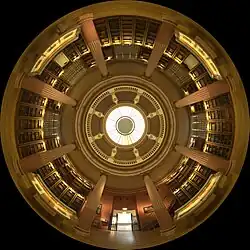 Image 5Panoramic view of the library of the Guimet Museum, Paris, an art museum specialising in Asian art