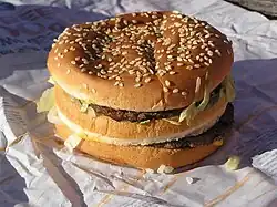 Big Mac, purchased in Canberra, Australia