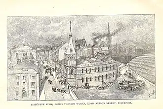 Copes Tobacco Works Nelson Street Liverpool