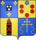 Coat of arms of 6th arrondissement of Paris