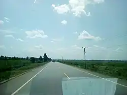 Mbale Tirinyi highway in Eastern Uganda