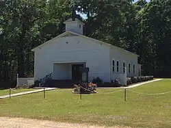 The former Blue Springs Methodist Church.