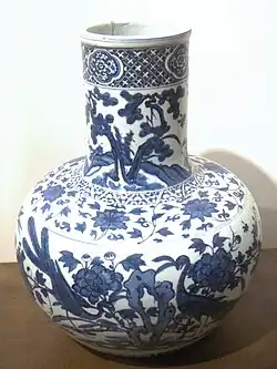 Blue and white jar, Ming Wanli (1573–1620)