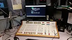 WVTC's main mixer station.