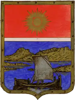 Coat of arms of Bodø Municipality (1889-1959)