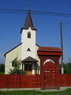 Reformed church in Pavlovo (Pálfölgye)