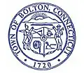 Official seal of Bolton, Connecticut