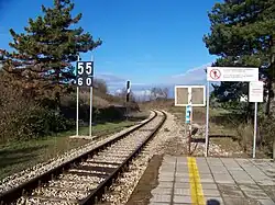 Track direction Termoli