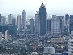 Metrobank Center under construction as of May 26, 2015