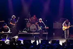 Brad performing at Gramercy Theatre in New York City 2012