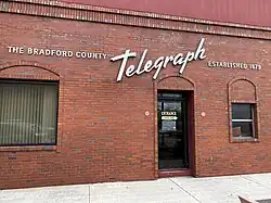 Headquarters of The Bradford County Telegraph, Florida's oldest weekly news publication.