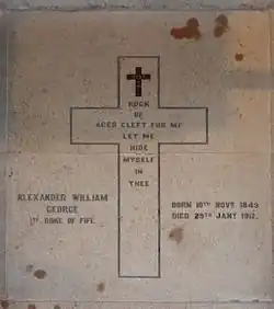 Grave of The 1st Duke of Fife