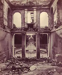 The ruins in 1871