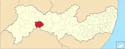 Location in Pernambuco
