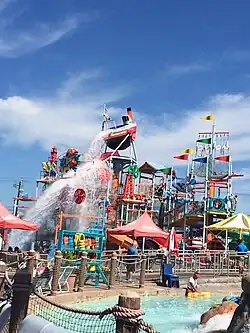 Breakwater Beach water park in Seaside Heights, New Jersey, U.S.