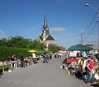 The church in Cernay-en-Dormois