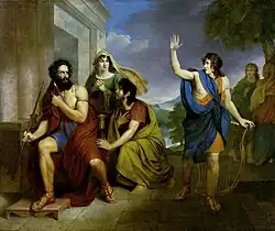 Saul's Anger at David, 1810s