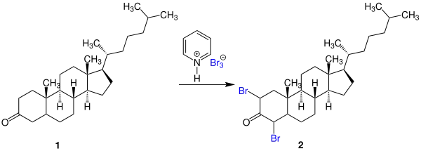 Bromination of a 3-Ketosteroid.