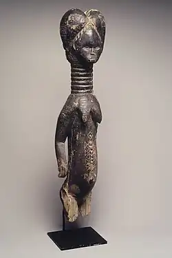 Mende, Fragment of a Female Figure, Brooklyn Museum