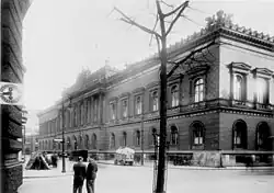 Reichsbank head office at Jägerstraße in Berlin, photographed in 1933