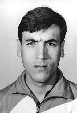 Image 4Djamolidine Abdoujaparov is the most famous cyclist in Uzbekistan, winning three Tour de France point contests. Abdoujaparov is also one of the world's fastest cyclists. (from Culture of Uzbekistan)