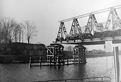 The Baumschulenbrücke in 1950