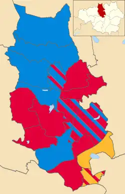 2004 results map
